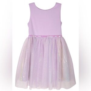 Zunie Kids’ Sequin Glitter Dress - Lilac size 3t